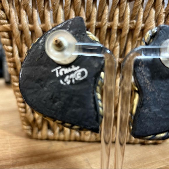 HANDMADE CLAY EARRINGS - Picture 5 of 8